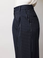 Albaray Blue Pinstripe Trousers - Image 3 of 4