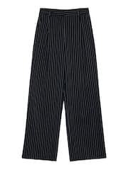 Albaray Blue Pinstripe Trousers - Image 4 of 4