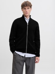 JACK & JONES Zip Through High Neck Cardigan - Bilde 1 av 6