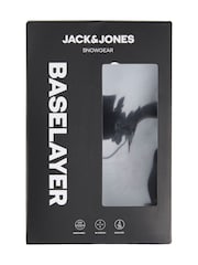JACK & JONES Black Ski Baselayer Top and Bottom Set - Image 5 of 5