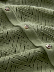 Khaki/Green Polo Short Sleeve Trophy Neck Jumper (3-16yrs) - Image 3 of 6