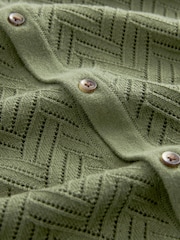 Khaki/Green Polo Short Sleeve Trophy Neck Jumper (3-16yrs) - Image 6 of 6