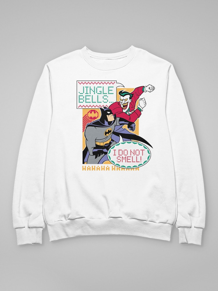 All + Every Batman Christmas Joker Jingle Bells-genser - Bilde 4 av 4