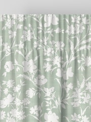 Laura Ashley Hedgerow Green Rye Made to Measure 100% Cotton Curtains - Image 6 of 9