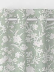 Laura Ashley Hedgerow Green Rye Made to Measure 100% Cotton Curtains - Image 7 of 9