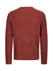 JACK & JONES Ribbed Crew Neck Jumper - Obrázek 2 z 4