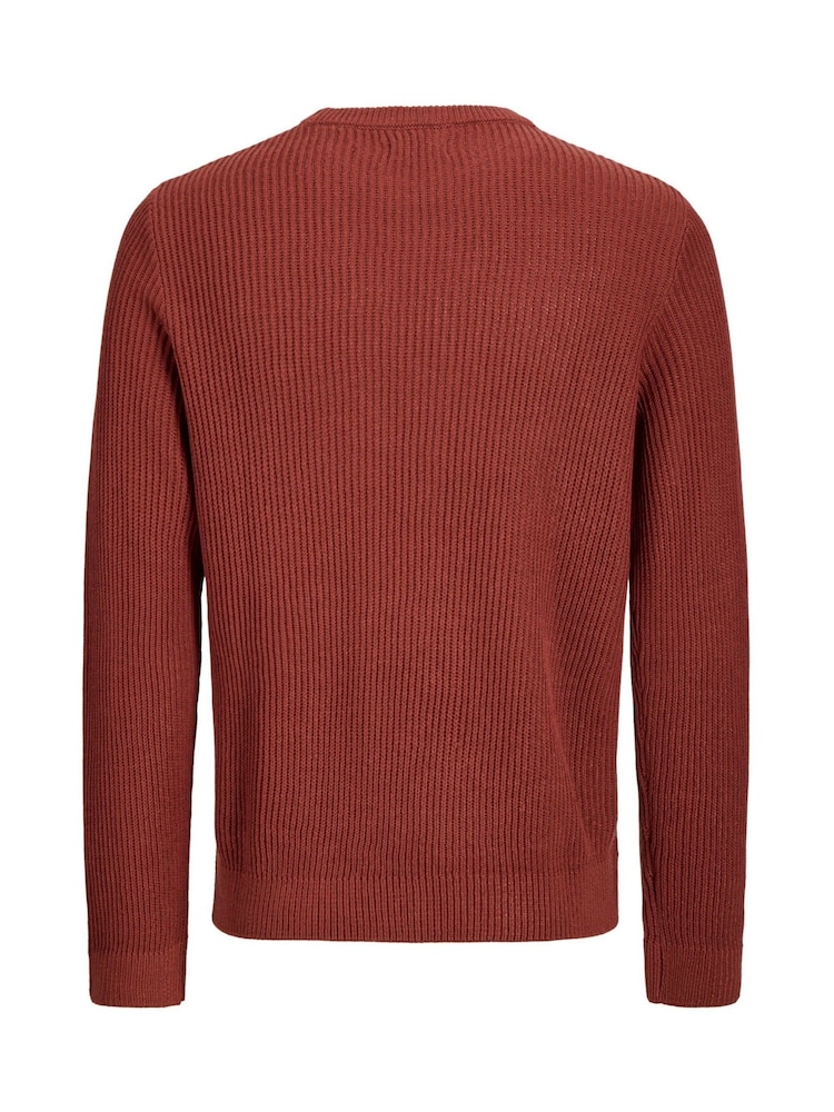 JACK & JONES Ribbed Crew Neck Jumper - Obrázek 2 z 4