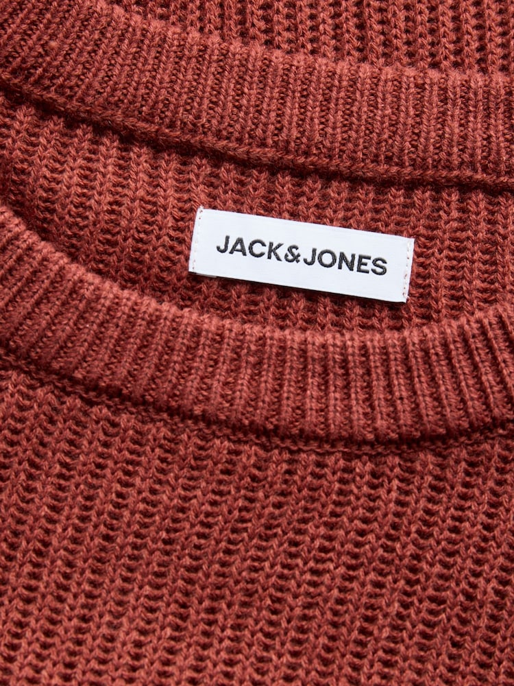 JACK & JONES Ribbed Crew Neck Jumper - Obrázek 4 z 4