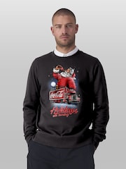 All + Every Coca Cola Santa And Truck Holidays Are Coming Sweatshirt - Bild 2 von 4