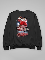 All + Every Coca Cola Santa And Truck Holidays Are Coming Sweatshirt - Bild 3 von 4