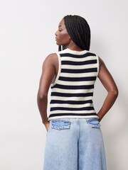 Albaray Blue Stripe Cardigan - Image 2 of 4