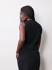 Albaray Tailored Black Waistcoat - Image 2 of 4