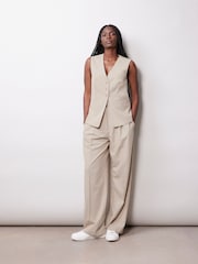 Albaray Natural Tailored Cutaway Waistcoat - Image 1 of 4