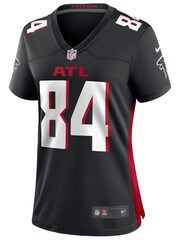 Nike Black NFL Atlanta Falcons Home Game Jersey - Cordarrelle Patterson Womens - Image 2 of 3