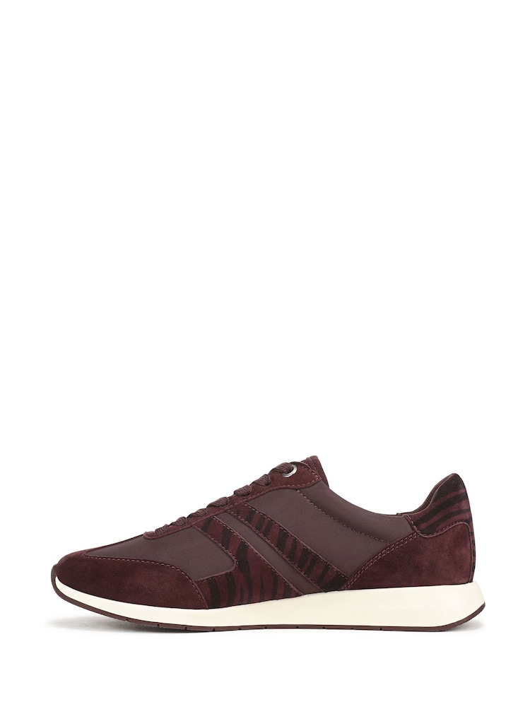 Naturalizer Red Lorena Wide Fit Lace-Up Trainers - Image 2 of 7 Naturalizer Red Lorena Wide Fit Lace-Up Trainers - Image 2 of 7