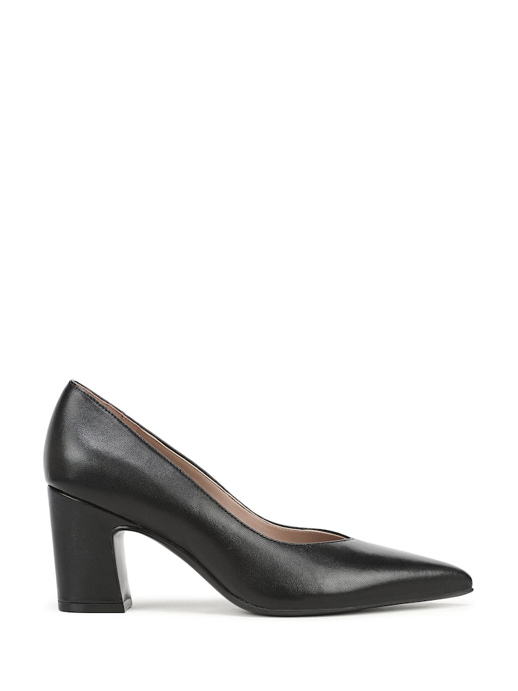 Naturalizer Ella Zapatos de salón de tacón de bloque de Corte ancho - Imagen 1 de 7
