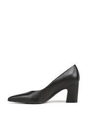 Naturalizer Ella Zapatos de salón de tacón de bloque de Corte ancho - Imagen 2 de 7