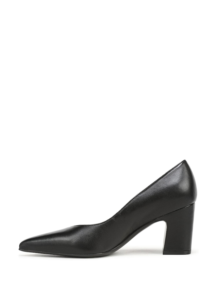 Naturalizer Ella Zapatos de salón de tacón de bloque de Corte ancho - Imagen 2 de 7
