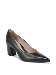 Naturalizer Ella Zapatos de salón de tacón de bloque de Corte ancho - Imagen 3 de 7