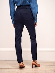 Navy Tailored Skinny Trousers - Image 3 of 7
