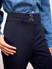 Navy Tailored Skinny Trousers - Image 4 of 7