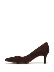 Naturalizer Brown Everly Wide Fit Heeled Shoes - Image 2 of 7