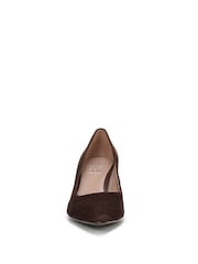 Naturalizer Brown Everly Wide Fit Heeled Shoes - Image 4 of 7