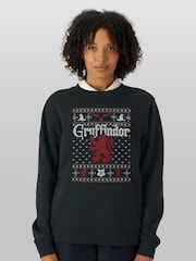 All + Every Harry Potter Christmas Gryffindor Sweatshirt - 5şəkildən 2 şəkil