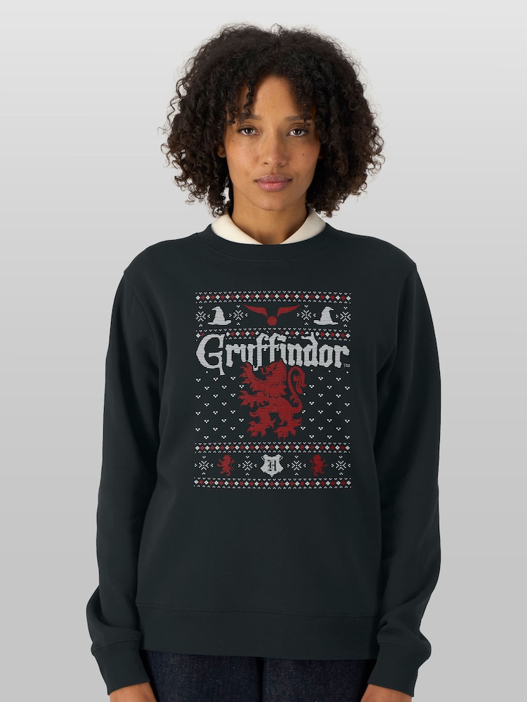 All + Every Harry Potter Christmas Gryffindor Sweatshirt - 5şəkildən 2 şəkil