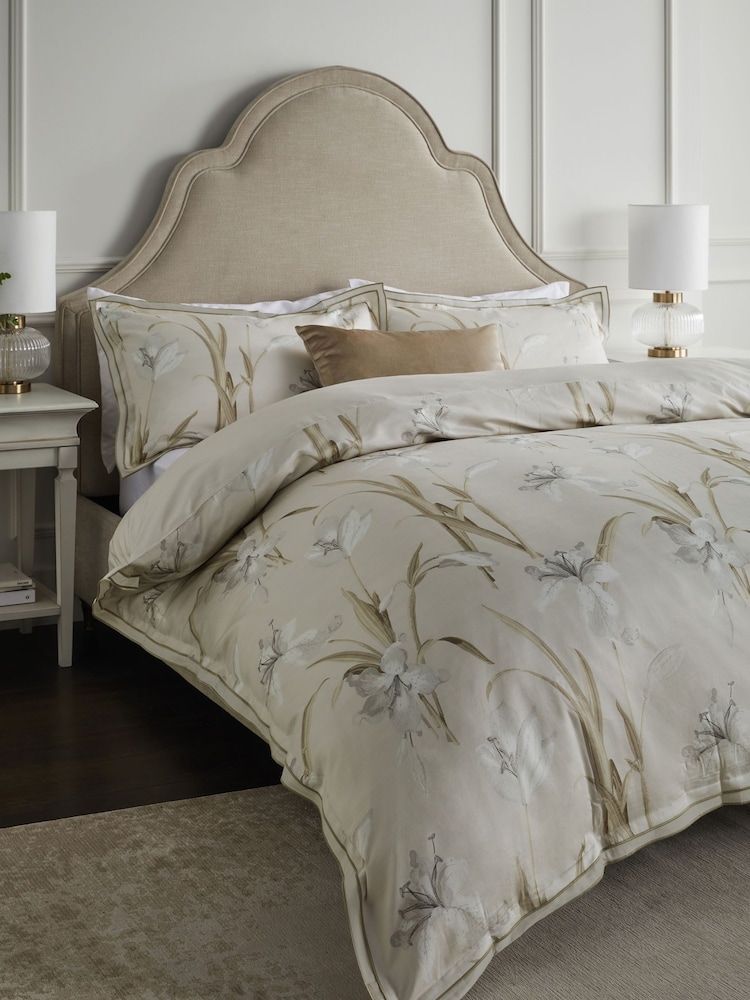 Conjunto de capa de edredom e fronha Lily Floral 600 Thread Count 100% algodão - Imagem 2 de 5