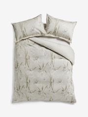 Conjunto de capa de edredom e fronha Lily Floral 600 Thread Count 100% algodão - Imagem 5 de 5