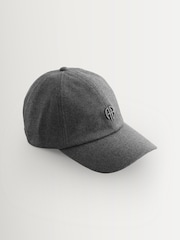 ANINE BING Grey Jeremy Baseball Cap - Image 1 of 1