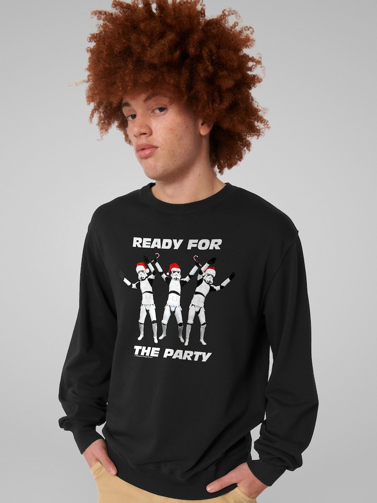 All + Every Original Stormtrooper Ready For The Party Christmas Sweatshirt - 4şəkildən 2 şəkil