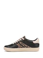 Naturalizer Black Medina Wide Fit Lace-Up Trainers - Image 2 of 7