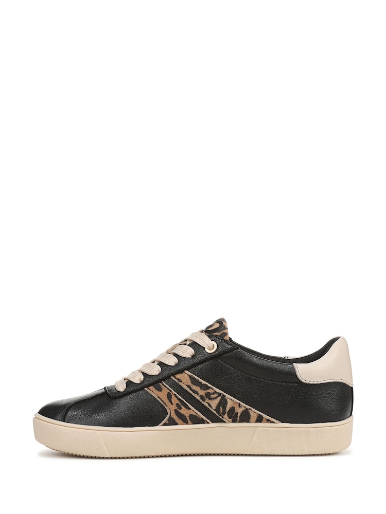 Naturalizer Black Medina Wide Fit Lace-Up Trainers - Image 2 of 7 Naturalizer Black Medina Wide Fit Lace-Up Trainers - Image 2 of 7