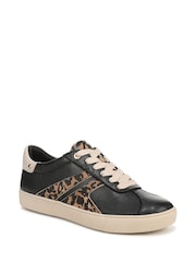Naturalizer Black Medina Wide Fit Lace-Up Trainers - Image 3 of 7