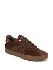 Naturalizer Brown Medina4 Wide Fit Lace-Up Trainers - Image 3 of 7