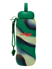 Smiggle Green Vivid Silicone Roll Up Drink Bottle 630ml - Image 2 of 4