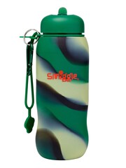 Smiggle Green Vivid Silicone Roll Up Drink Bottle 630ml - Image 3 of 4
