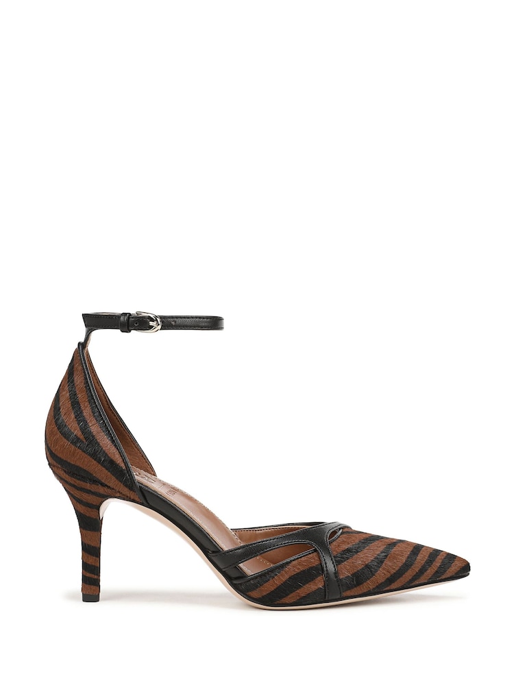 Naturalizer Animal Bliss2 Regular Fit Ankle Strap Shoes - Image 1 of 7