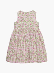 Trotters London Pale Pink Adelina Petit Rose Ric Rac Dress - Image 2 of 3