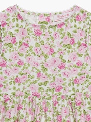 Trotters London Pale Pink Adelina Petit Rose Ric Rac Dress - Image 3 of 3