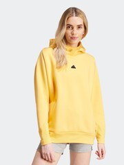 adidas Yellow Sportswear Z.N.E. Overhead Hoodie - Image 1 of 7