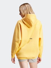 adidas Yellow Sportswear Z.N.E. Overhead Hoodie - Image 2 of 7