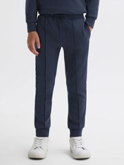 Reiss Eclipse Blue Premier Junior Drawstring Jersey Joggers - Image 3 of 5