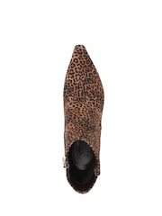 Naturalizer Brown Deesha Wide Fit Ankle Boots - Image 6 of 7
