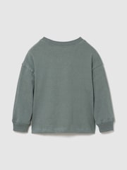 Gap Grey Paw Patrol Logo Long Sleeve T-Shirt (6mths-5yrs) - Image 2 of 3