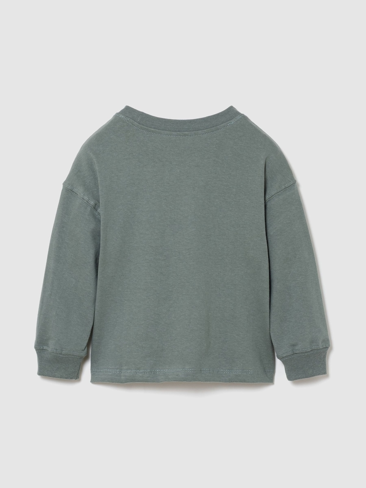 Gap Grey Paw Patrol Logo Long Sleeve T-Shirt (6mths-5yrs) - Image 2 of 3