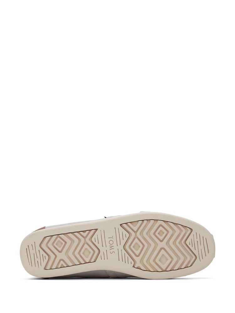 Grau - Toms Vegane Alpargata Drizzle Twill Schuhe - Bild 4 von 4