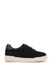 Naturalizer Black Cami Wide Fit Lace-Up Trainers - Image 1 of 7